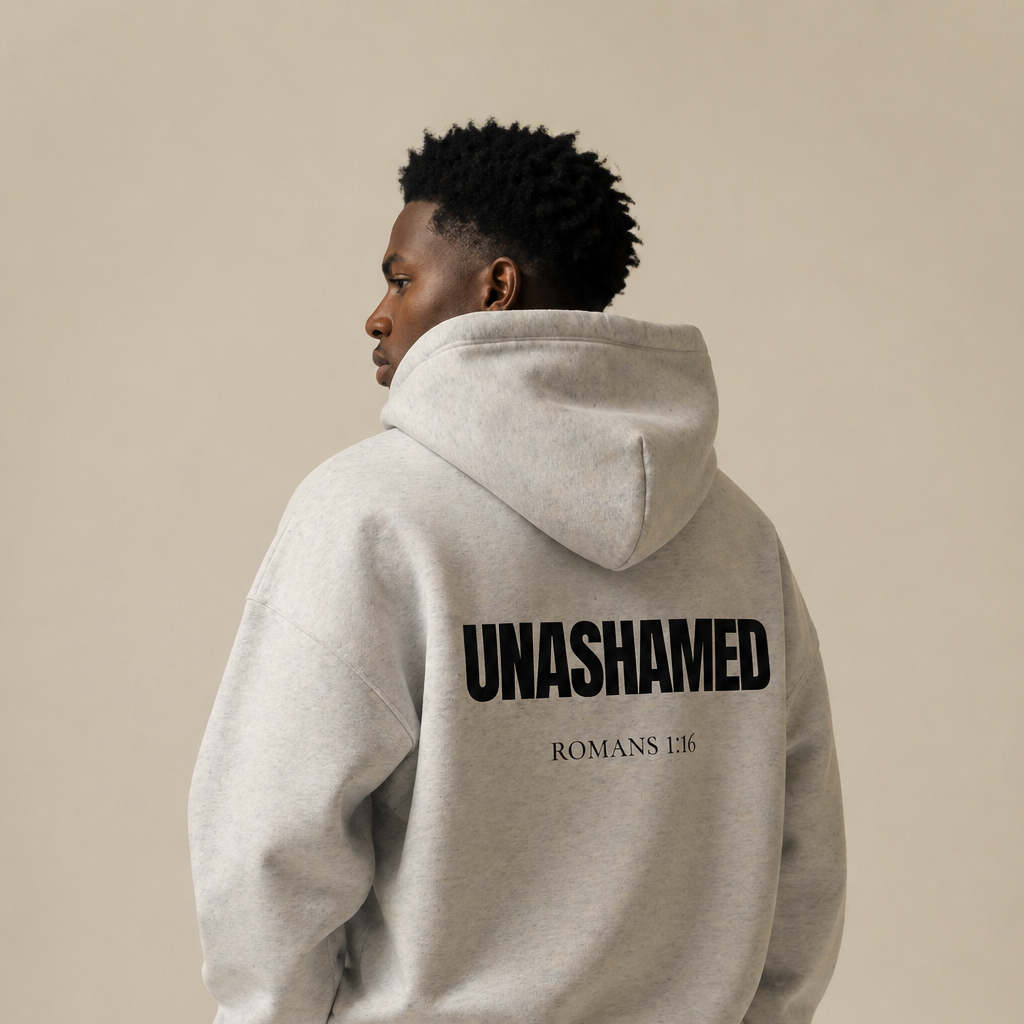 Oat Gray Unashamed Heavyweight Hoodie