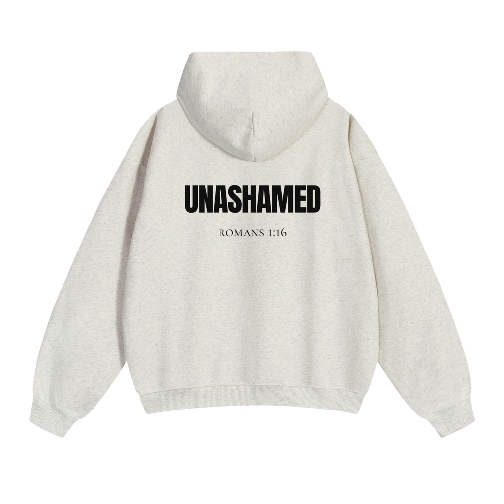 Oat Gray Unashamed Heavyweight Hoodie