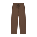 Coffee Straight-Leg Sweatpants